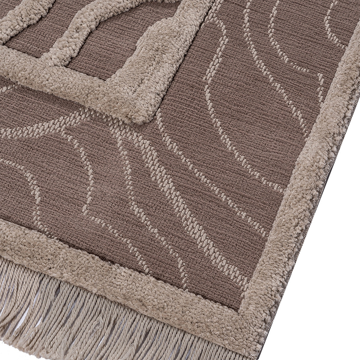 Χαλί Noir Art 9434 165x230εκ Μπεζ