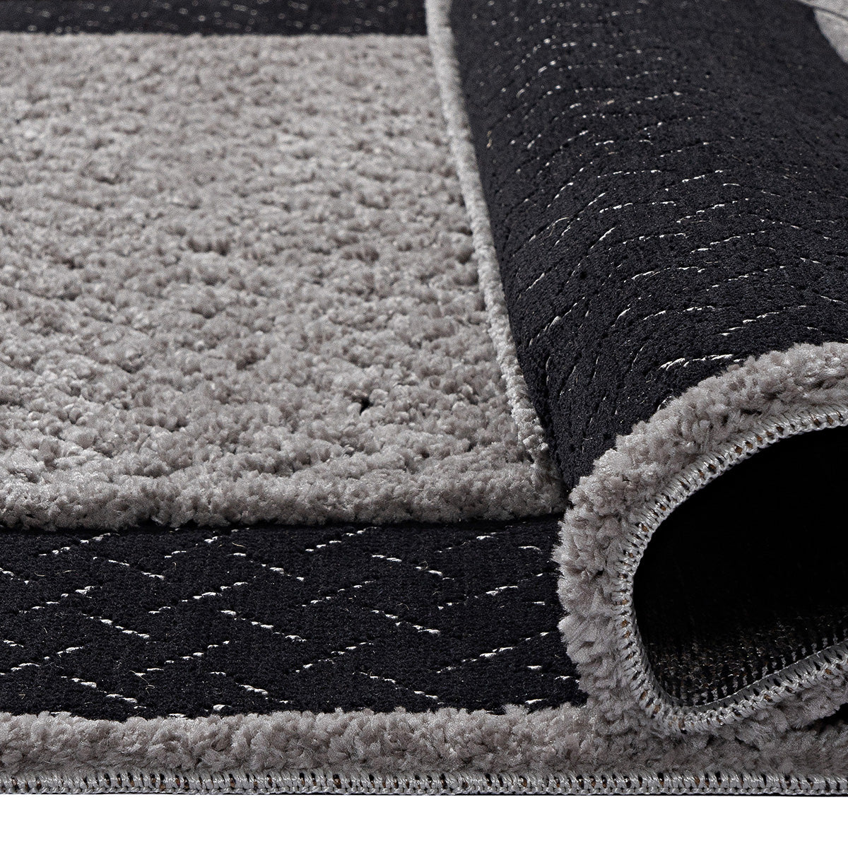 Χαλί Noir Art 9436 133x190εκ Μαύρο