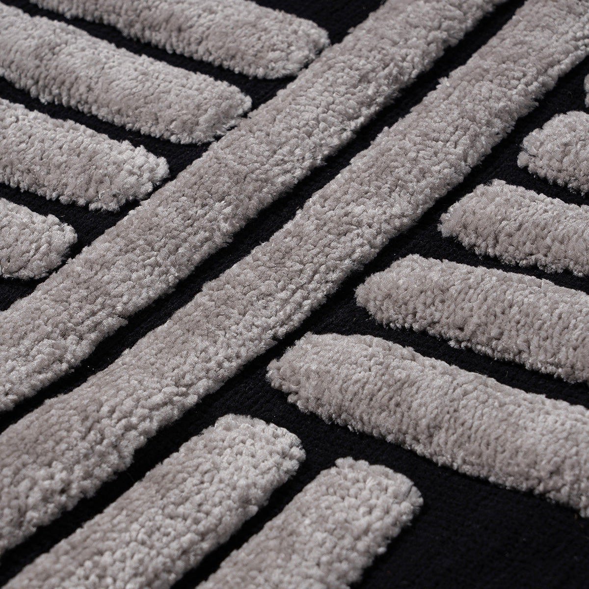 Χαλί Noir Art 9437 200x290εκ Μαύρο