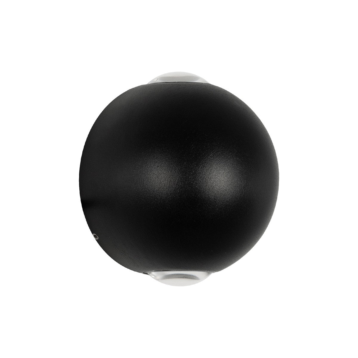 VEGA 60672 Μοντέρνο Φωτιστικό Τοίχου - Απλίκα LED 6W 750lm 30° AC 220-240V Αδιάβροχο IP65 Θερμό Λευκό 2700K - Bridgelux COB Chip & TÜV SÜD Driver - Μαύρο Ματ - Μ10 x Π7.5 x Υ10