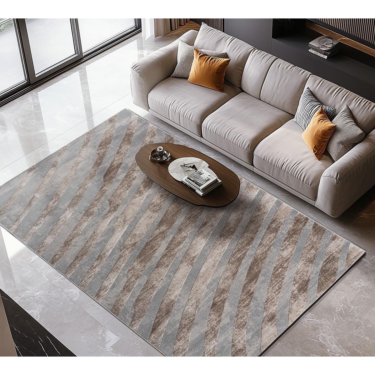Σετ Κρεβατοκάμαρας 3 Τμχ Zenia Art 9438 (67x140εκ + 67x140εκ + 67x230εκ) Μπεζ/Γκρι