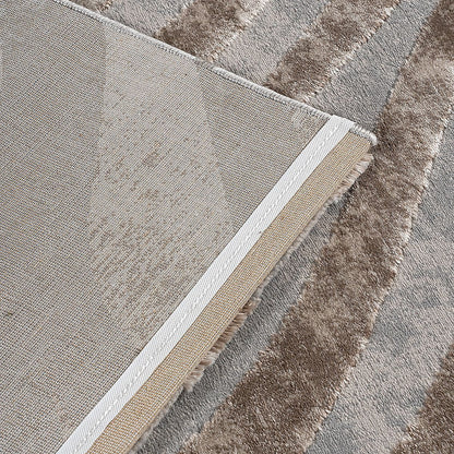 Διάδρομος με το Μέτρο Zenia Art 9438 67εκ Μπεζ/Γκρι