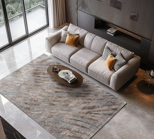 Zenia Art 9439 Rug 200x290cm Beige/Grey