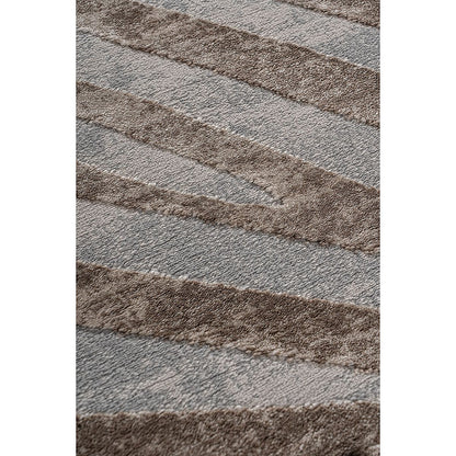 Διάδρομος με το Μέτρο Zenia Art 9439 67εκ Μπεζ/Γκρι