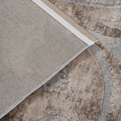 Διάδρομος με το Μέτρο Zenia Art 9441 67εκ Μπεζ/Γκρι
