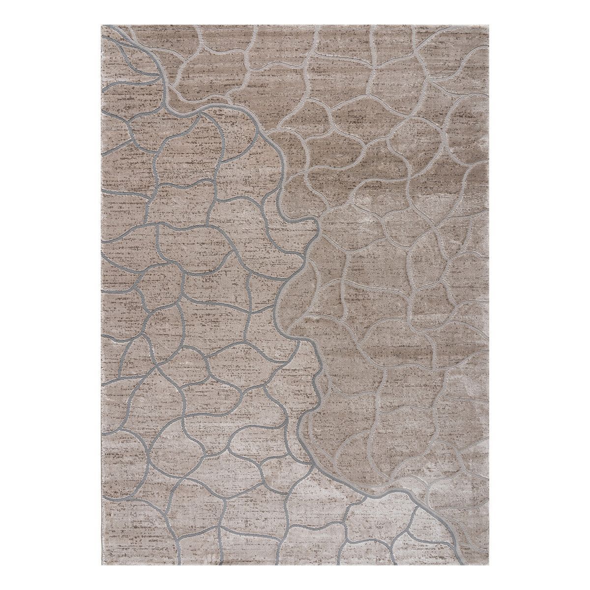 Χαλί Zenia Art 9442 Μπεζ/Γκρι 200x290εκ