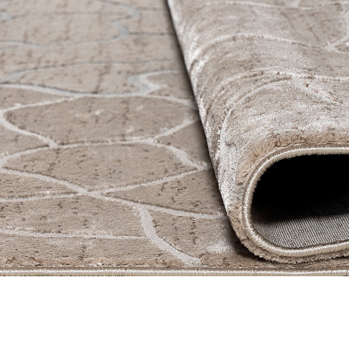 Χαλί Zenia Art 9442 Μπεζ/Γκρι 200x290εκ