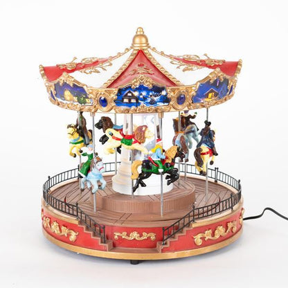 ΚΑΡΟΥΖΕΛ ΜΕ ΑΛΟΓΑΚΙΑ ΜΟΥΣΙΚΗ ΚΑΙ ΚΙΝΗΣΗ ΜΕ ΜΕΤΑΣΧΗΜΑΤΙΣΤΗ 25x25x26