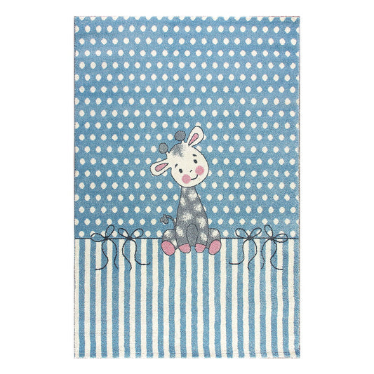 Χαλί Yolo Art 9504 133x190εκ Γαλάζιο