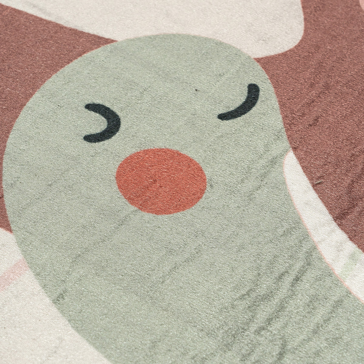 Χαλί Παιδικό Fun Art 9548 135x180εκ Μπεζ