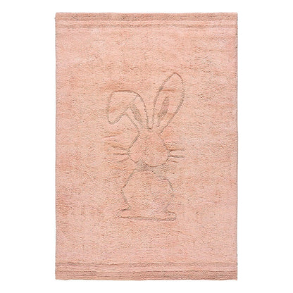 Χαλί Βαμβακερό Cottony Art 9551 Ροζ 100x150εκ