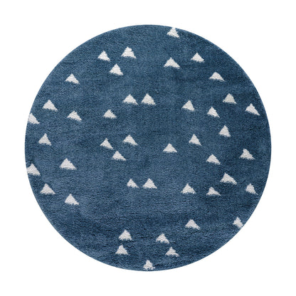 Ροτόντα Fluffie Kids Art 9553 133x133εκ Μπλε