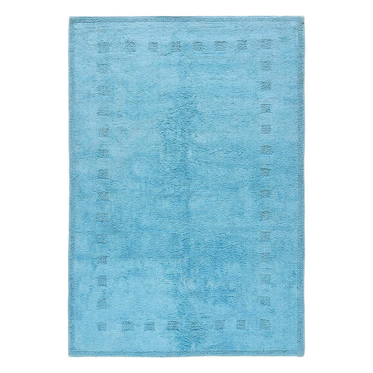 Χαλί Βαμβακερό Cottony Art 9554 Σιέλ 100x150εκ