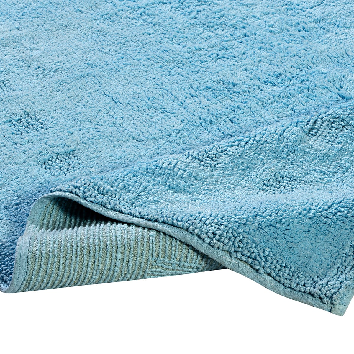 Χαλί Βαμβακερό Cottony Art 9554 Σιέλ 100x150εκ