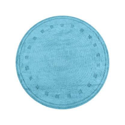 Ροτόντα Βαμβακερή Cottony Art 9554 120x120εκ Σιέλ