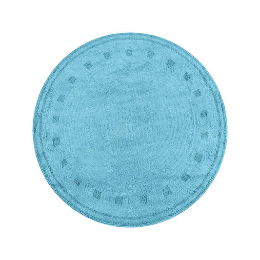 Ροτόντα Βαμβακερή Cottony Art 9554 120x120εκ Σιέλ