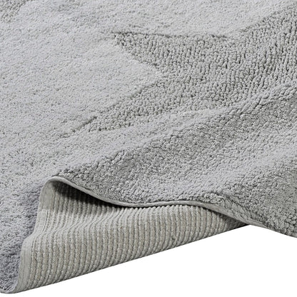 Χαλί Βαμβακερό Cottony Art 9555 100x150εκ Γκρι