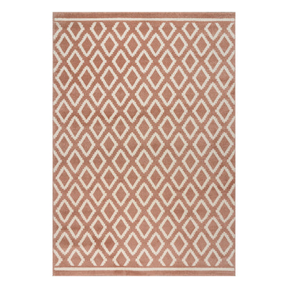 Χαλί Vibe Art 9575 160x230εκ Ροζ Λευκό