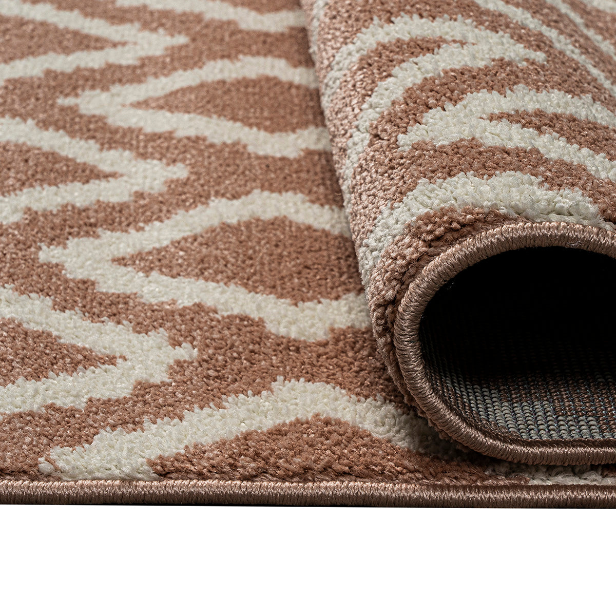 Χαλί Vibe Art 9575 160x230εκ Ροζ Λευκό