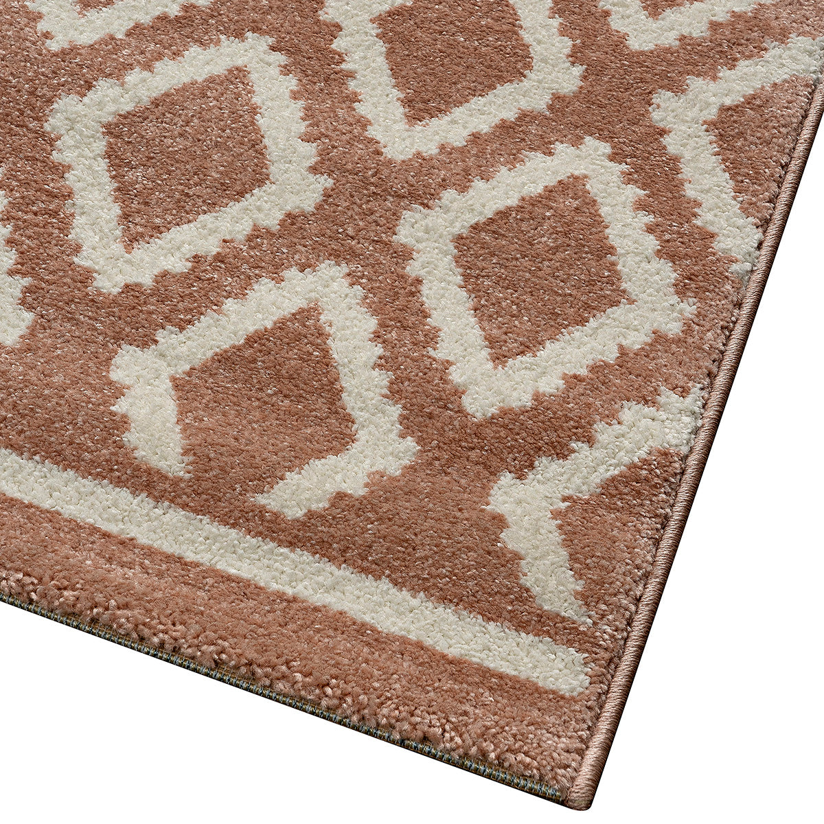 Χαλί Vibe Art 9575 160x230εκ Ροζ Λευκό