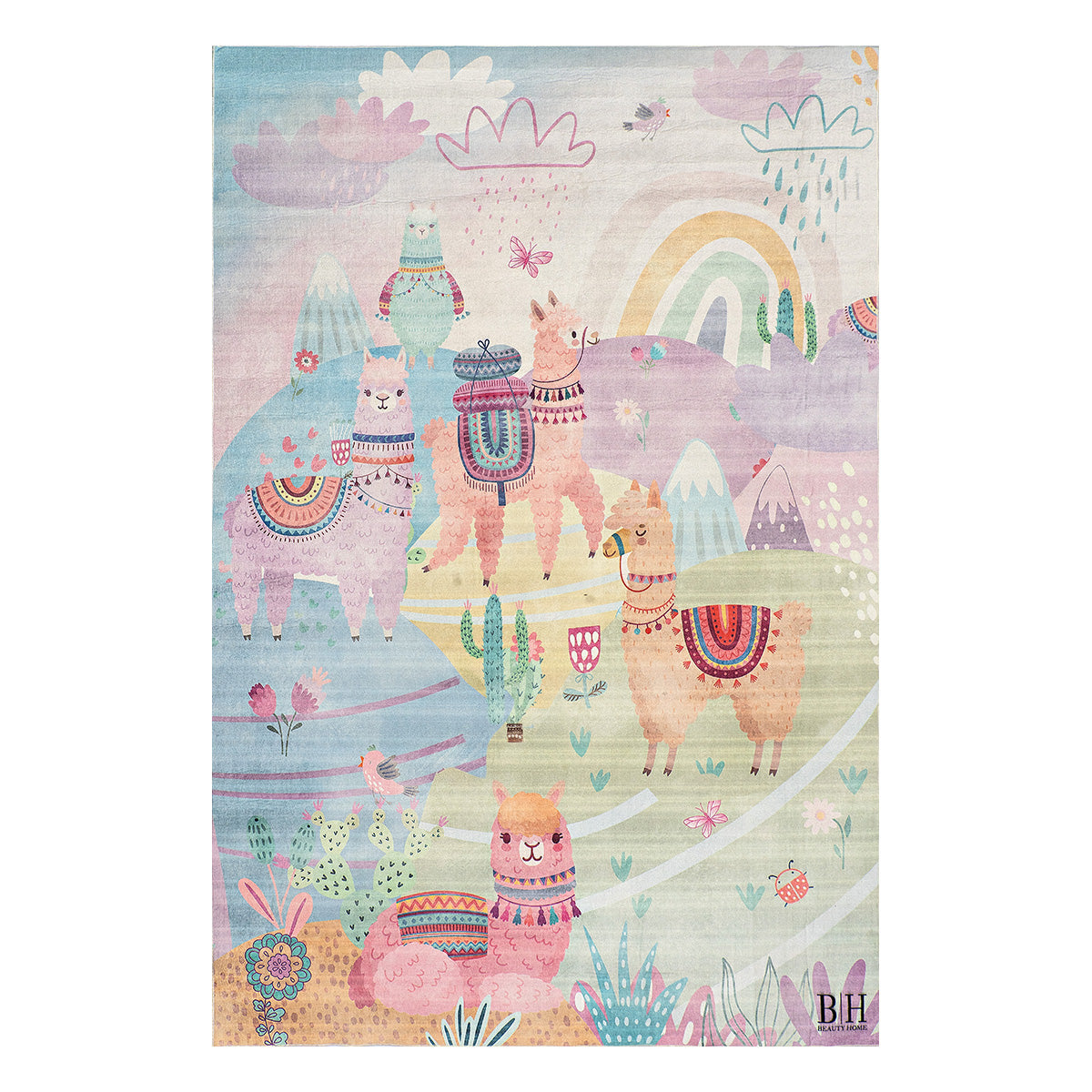 Χαλί Παιδικό Fun Art 9587 135x180εκ Λιλά