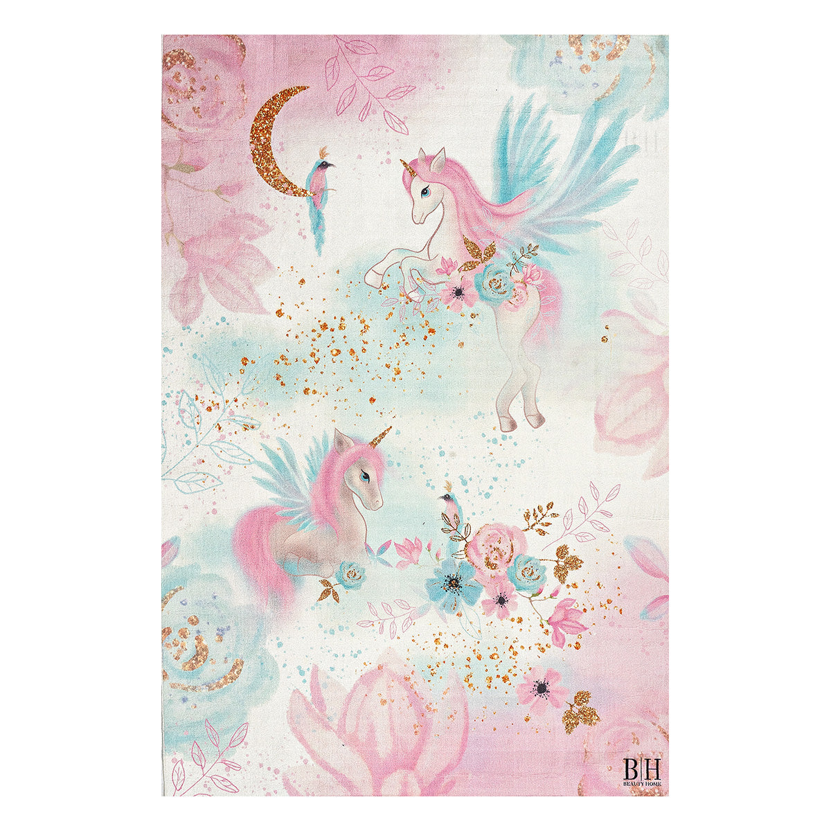 Χαλί Παιδικό Fun Art 9588 135x180εκ Ροζ