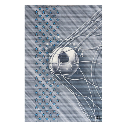 Χαλί Παιδικό Fun Art 9590 135x180εκ Γκρι