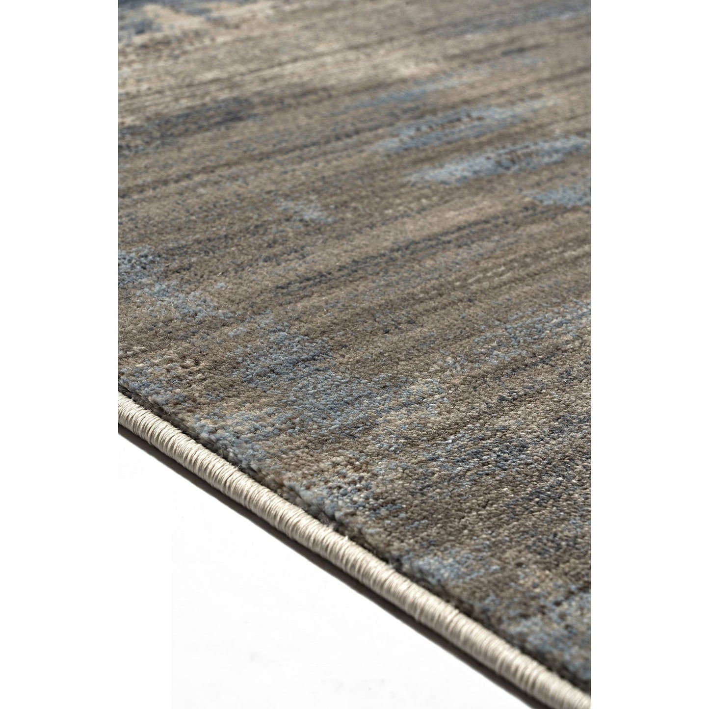 Πατάκι Bliss Art 9627 67x220εκ Μπεζ-Μόκα-Μπλε