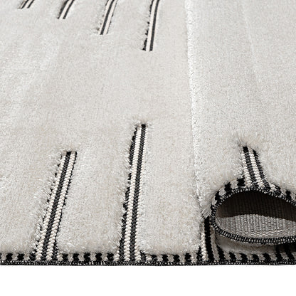 Χαλί Cozy Art 9637 Εκρού 160x230εκ