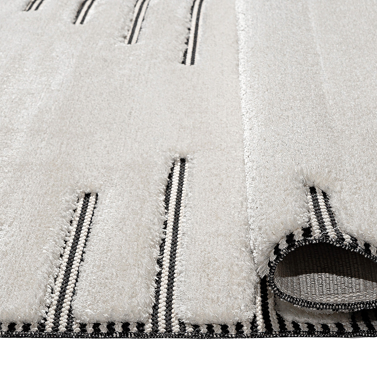 Πατάκι Cozy Art 9637 67x140εκ Εκρού