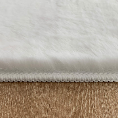 Πατάκι Rabbit Art 9640 Συννεφάκι 80x120εκ Λευκό