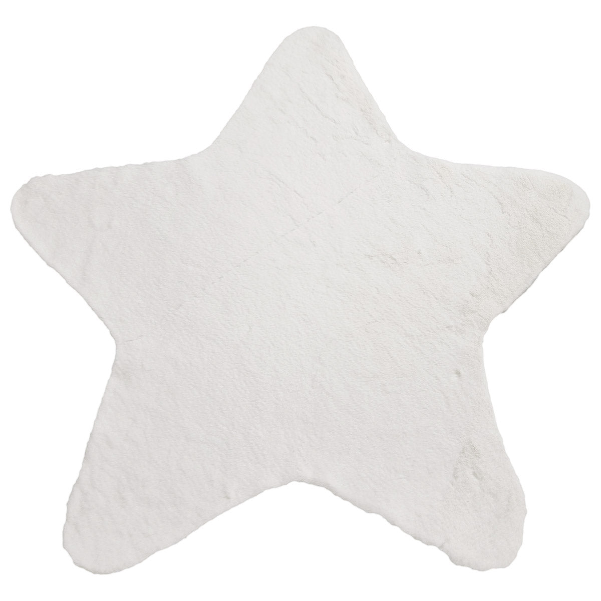 Πατάκι Rabbit Art 9640 Αστέρι 100x100εκ Λευκό