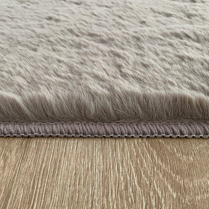 Πατάκι Rabbit Art 9642 80x120εκ Μόκα