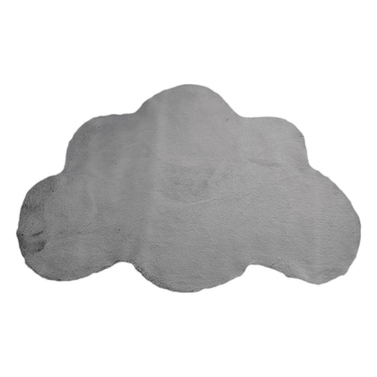 Πατάκι Rabbit Art 9643 Συννεφάκι 80x120εκ Γκρι