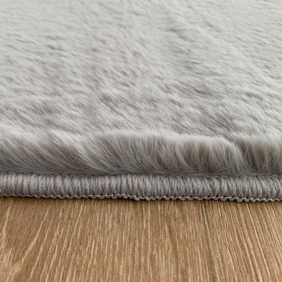 Πατάκι Rabbit Art 9643 Συννεφάκι 80x120εκ Γκρι