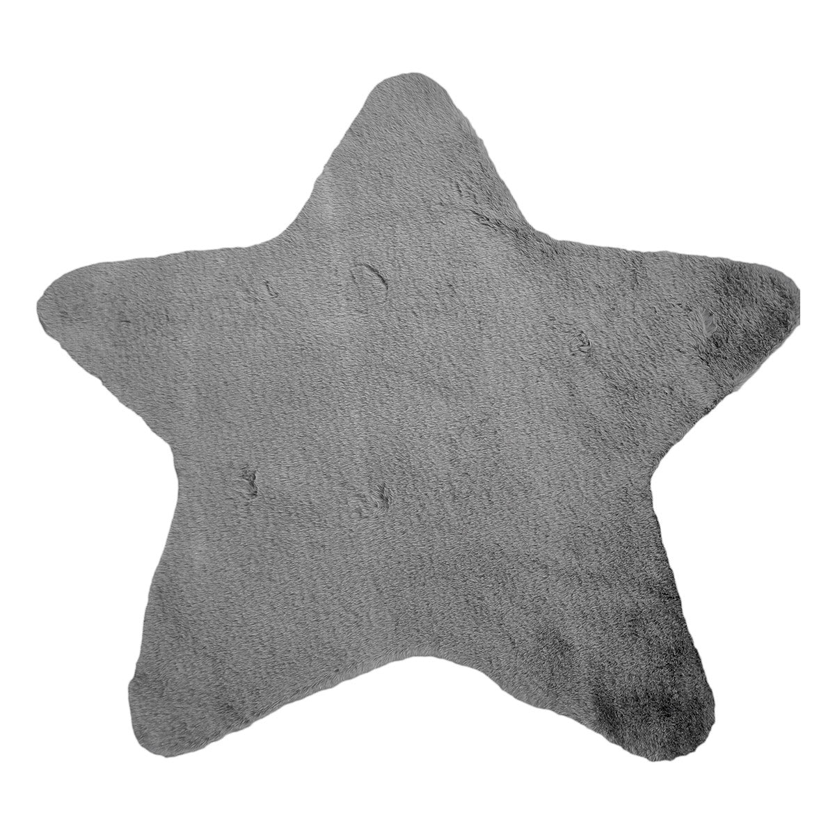 Πατάκι Rabbit Art 9643 Αστέρι 100x100εκ Γκρι