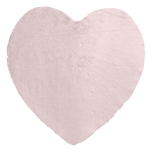 Πατάκι Rabbit Art 9646 Καρδιά 80x80εκ Ροζ