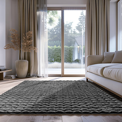 Πατάκι Motion Art 9650 67x140εκ Ανθρακί