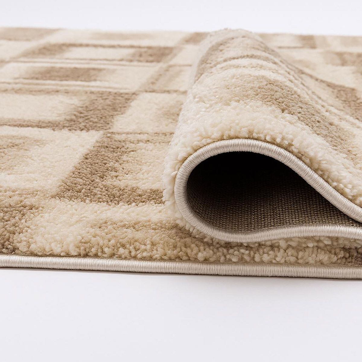 Χαλί Puffy Art 9658 Μπεζ 133x190εκ