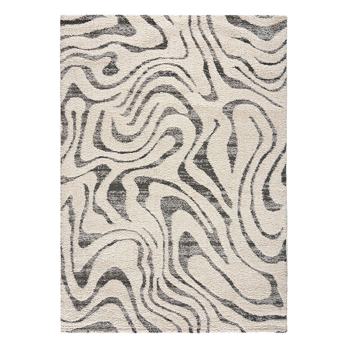 Διάδρομος με το Μέτρο Puffy Art 9660 66εκ Γκρι