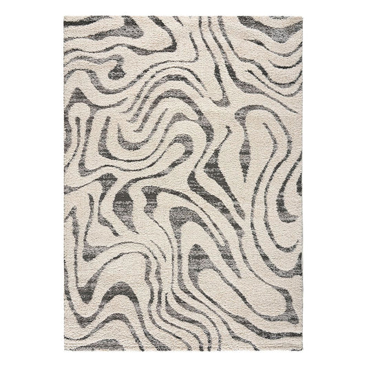 Διάδρομος με το Μέτρο Puffy Art 9660 66εκ Γκρι