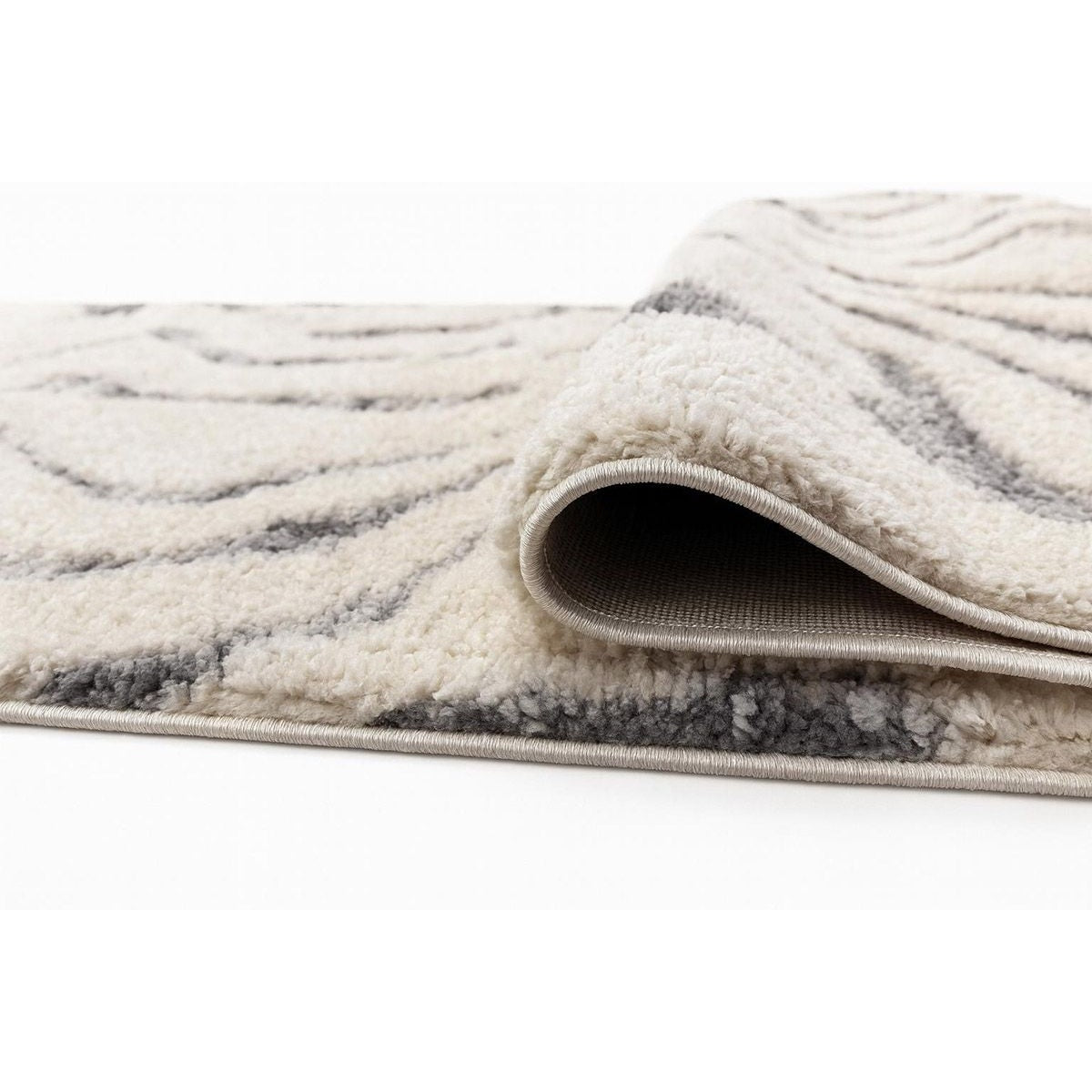 Διάδρομος με το Μέτρο Puffy Art 9660 66εκ Γκρι