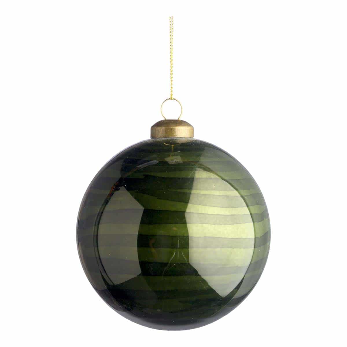 Μπάλες Γυάλινες Πράσινες 10εκ