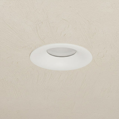 LAMDA KLV-101-0045 Χωνευτό Φωτιστικό Downlight Σποτ Μπάνιου για Λάμπα MR16 με Ντουί GU10 AC 220-240V Αδιάβροχο IP65 - Λευκό Ματ - Μ8.5 x Π8.5 x Υ3.5 / Q7.5