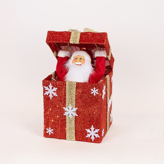 ΔΩΡΑΚΙ ΜΗΧΑΝΙΚΟ ΜΕ ΑΝΟΙΓΟΜΕΝΟ ΚΑΠΑΚΙ ΑΦΗΣ ΜΟΥΣΙΚΗ ΚΙΝΗΣΗ ΚΑΙ ΦΩΣ ΚΟΚΚΙΝΟ ΜΠΑΤΑΡΙΑΣ 25x25x25