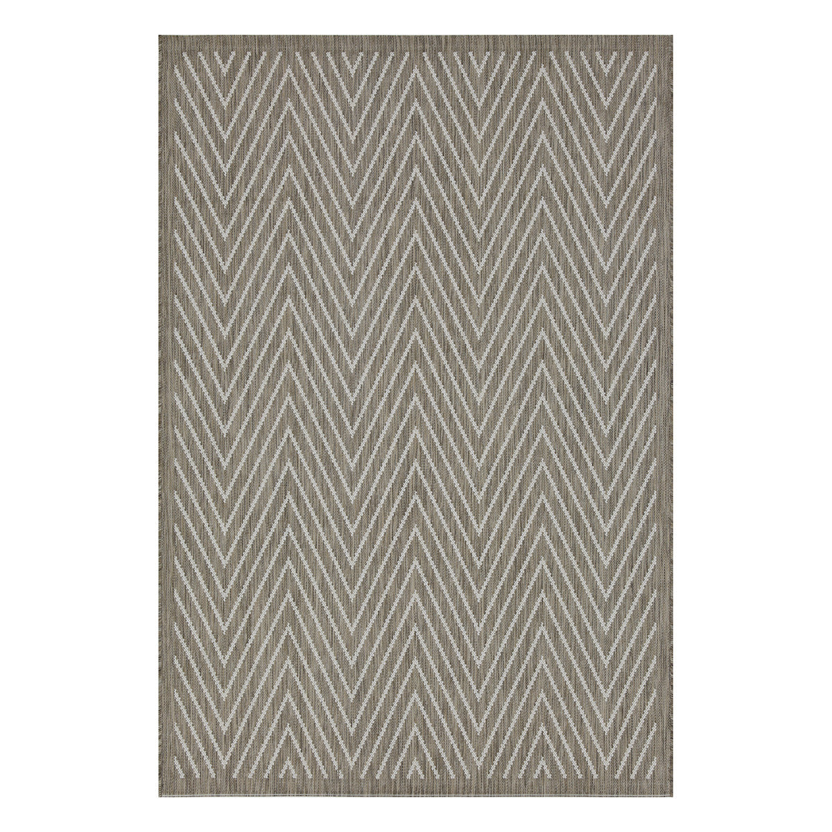 Χαλί Ψάθα Palm Art 9772 133x190εκ Μπεζ