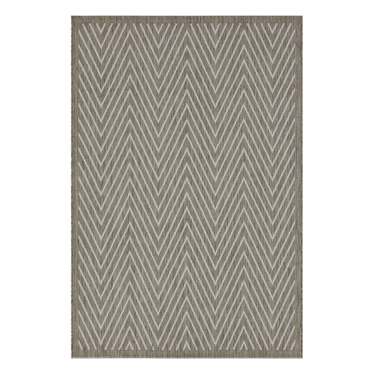 Χαλί Ψάθα Palm Art 9772 133x190εκ Μπεζ