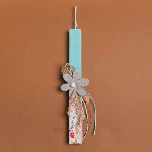 Λαμπάδα Βεραμάν 33εκ Τσόχινη Μαργαρίτα σε Συσκευασία Δώρου