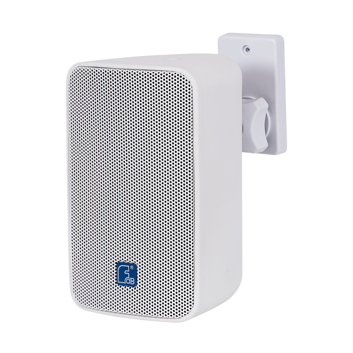 FDB ES104WT 98001 Επιτοίχιο Παθητικό Ηχείο Εγκαταστάσεων με Μετασχηματιστή 100V & 16Ω - 80W RMS (160W Peak) - 1 x 4" Inches LF & 1 x 0.8" Inches HF - Αδιάβροχο IP46 - Λευκό - Μ14 x Π17 x Υ23