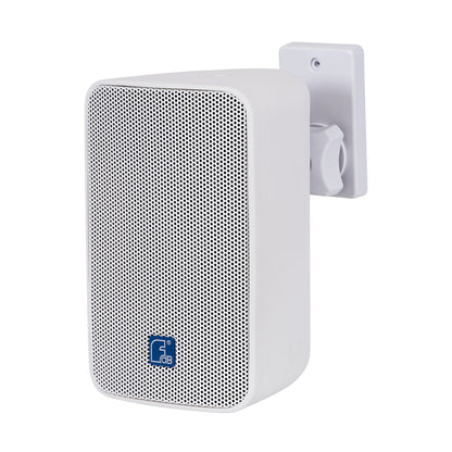 FDB ES104WT 98001 Επιτοίχιο Παθητικό Ηχείο Εγκαταστάσεων με Μετασχηματιστή 100V & 16Ω - 80W RMS (160W Peak) - 1 x 4" Inches LF & 1 x 0.8" Inches HF - Αδιάβροχο IP46 - Λευκό - Μ14 x Π17 x Υ23